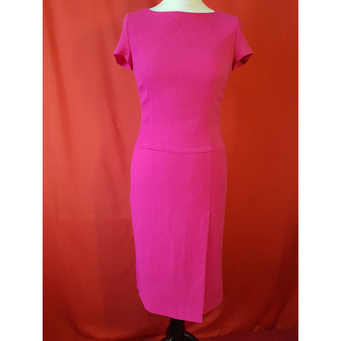 Moschino Cheap and Chic Pink Wool Dress Size 8