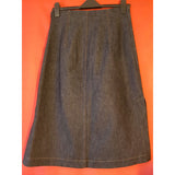 DIANE VON FURSTENBERG Navy Denim Skirt Size 6 US / 10 UK