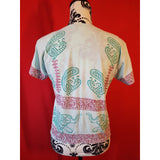 See By Chloe Green Red Women's T-Shirt Size 12