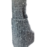 John Lewis Women's Charcoal Grey Fleck Cable Knit Jumper Size 10