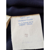 Valentino Boutique Women's Navy Silk Top Size 10.
