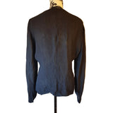 Emporio Armani Women's Navy Trousers Suit 44 IT 12 UK