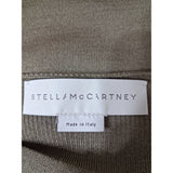 Stella McCartney Khaki Knitted Wool Silk Dress Size 38 IT 6 UK