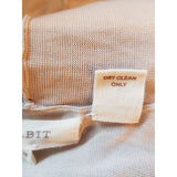 Inhabit Women's Grey Open Front Cardigan Size P / S