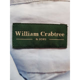 William Grabtree & Sons Men's Sky Blue Poplin Shirt Size 15 1/2