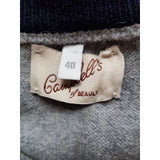 Campbell's of Beauly Green Wool Zip Jumper Size 40 / XS