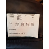 Canali Men's Grey Wool Suit Size 58