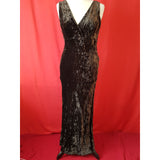 GHOST Brown Maxi Dress Size S