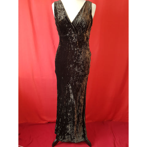 GHOST Brown Maxi Dress Size S