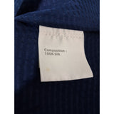 3.1 Phillip Lim Navy Pure Silk Dress Size 0 / 4 UK / XS