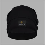 Philip B Silky Smooth Beanie Black