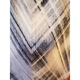 Vince Camuto Women's White Blue Black Blouse Size L