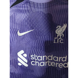 Official Nike Liverpool FC 2023/24 Third Football Shirt Purple Size 12 Years