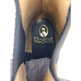 Regent Steed Black Leather Jodhpur Boots Size 3