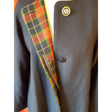 Avoca Collection Women's Navy Wool Coat Size S
