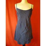 Temperlay London Navy 100% Silk Dress Size 10