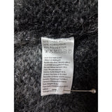 Monsoon Black Grey Stripe Knit Long Jumper Size L