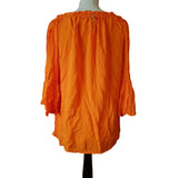 VIX Paula Hermanny  Women's Orange Blouse Size P/S