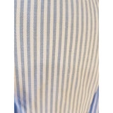 Proper Cloth Men's Blue White Stripe Shirt Size S