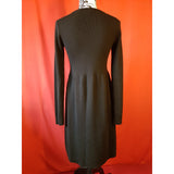 DKNY Black 100% Wool Dress Size  P / S