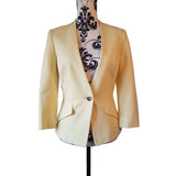 Ted Baker Bright Yellow Blazer, Size 1 / 8