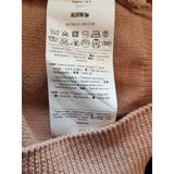 Valentino Nude Crocheted Knit Wool Cotton Jumper Size XS