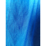 Katerina Blue Maxi Ocassion 100% Silk Dress with Scarf Size 10