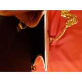 Women's Peach Ocassion Silk Custom Crossbody Bag