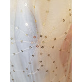 Phase Eight Women's Cream Sequin Scarf