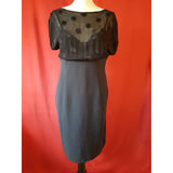 Love Moschino Women's Black Dress Size 12 UK 8 US