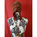 E.Yana Baby Alpaca Brown Knit Hat