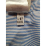 Glanshirt Blue White Stripe Shirt Size 15 1/2