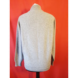 Campbell's of Beauly Green Wool Zip Jumper Size 40 / XS