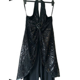 Star By Julien Macdonald Sequin Black Jumpsuit, Size 14.