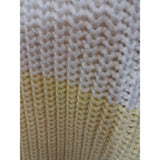 Damart Womens Green White Yellow Knit Cardigan Size 18/20