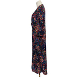 Jolie Moi Navy Floral Print Jumpsuit Size 22