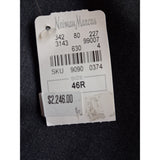 Isaia Napoli Mens Grey Wool Suit Size 46R RRP $2,246