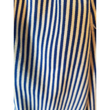 Ted Baker Blue & White Striped Halterneck Cotton Dress Size 2 / 10 UK