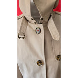 Tommy Hilfiger
Heritage Single Breasted Trench Coat - Beige Size L.