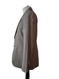 PS Paul Smith Mens Grey Pinstripe 100% Wool Blazer Suit Jacket Size 42 R