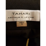 Tahari Arthur S. Levine Black Skirt Suit Size Jacket 8 (M) Skirt 6 (S)