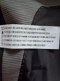 PS Paul Smith Mens Grey Pinstripe 100% Wool Blazer Suit Jacket Size 42 R