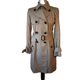 Banana Republic Womens Light Brown Trench Coat Size S