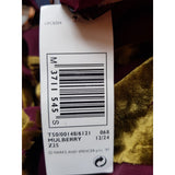 Marks & Spencer Mulberry Floral Print Dress Size 12