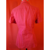 Elie Tahari Women's Red Shirt Size S