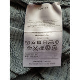 MISSONI Grey 3/4 Sleeves Knit Dress Size M