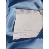 Valentino Boutique Light Blue Wool Skirt Suit Size 10