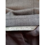 Canali Men's Grey Wool Suit Size 58