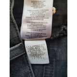 RE/DONE Women's Inky Black High Rise Jeans Size W27 L27