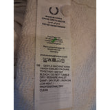 Fred Perry Womens White Button Through Knitted Tank Size 10
